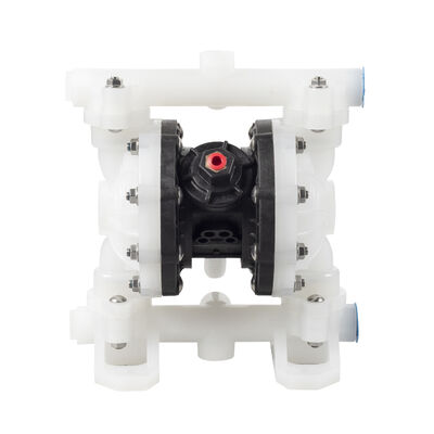 Bomba de diafragma neumática con presión máxima de 100 psi y diafragma de PTFE para tratamiento de aguas residuales