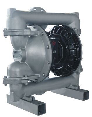 120psi PTFE Diafragma AODD bomba para el manejo de partículas sólidas Pneumática Puma de diafragma