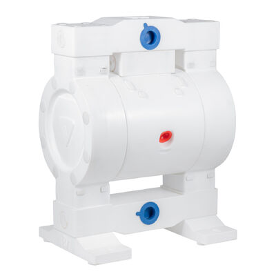 Bomba neumática de diafragma de material PTFE de baja presión personalizable para la industria química de aguas residuales