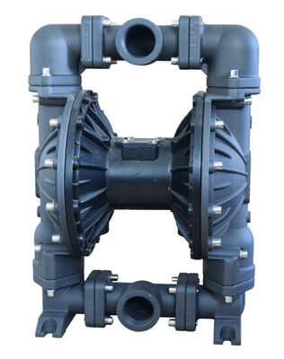 2 pulgadas de aluminio neumático bomba de doble diafragma 120 psi de gran caudal para el mecanizado y tratamiento de aguas residuales