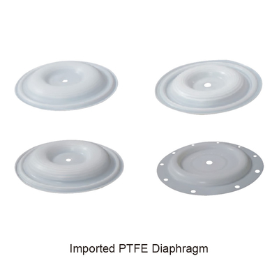 Ptfe cubrió el PTFE del diafragma las piezas de la bomba de diafragma de 3 pulgadas