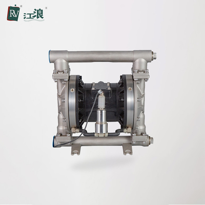 Bomba de diafragma de aleación de aluminio con funcionamiento por aire 150L/min Cantidad de flujo con detección de fugas