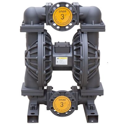 Bomba de diafragma neumática de aluminio de 3 pulgadas personalizable para aplicaciones de transferencia de pintura y prensa de filtro