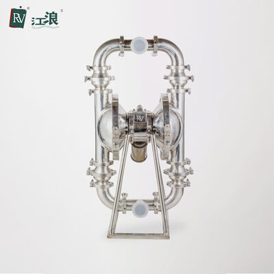 Bomba neumática de doble diafragma sanitaria de grado alimenticio de 2 pulgadas con certificado alimentario