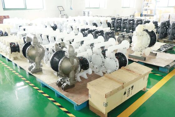 Bomba neumática de doble diafragma sanitaria de grado alimenticio de 2 pulgadas con certificado alimentario