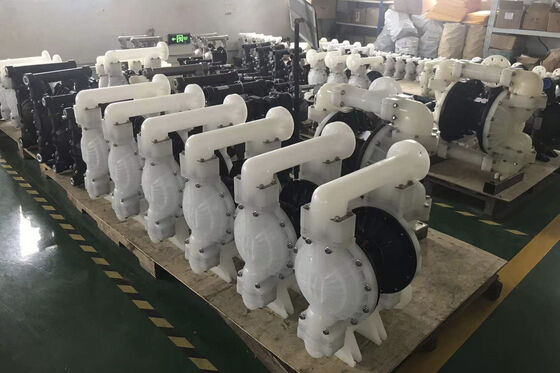 Bomba neumática de doble diafragma sanitaria de grado alimenticio de 2 pulgadas con certificado alimentario