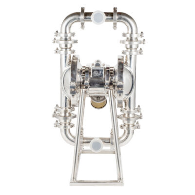 Bomba AODD de alta presión 120 psi con diafragma de PTFE y flujo máximo de 150 gpm para aplicaciones industriales
