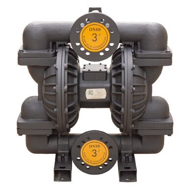 3 pulgadas de hierro dúctil bomba de diafragma accionada por aire con aprobación CE para aplicaciones industriales