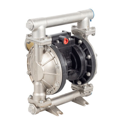 Mini bomba de vacío de diafragma neumática libre de aceite con 120 psi presión máxima 40 gpm flujo máximo y diafragma de PTFE para el tratamiento de aguas residuales
