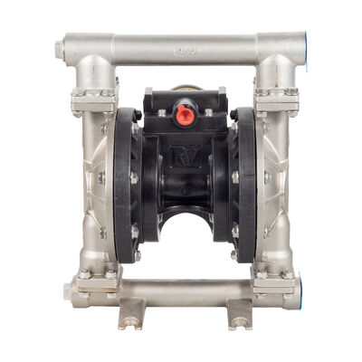 Mini bomba de vacío de diafragma neumática libre de aceite con 120 psi presión máxima 40 gpm flujo máximo y diafragma de PTFE para el tratamiento de aguas residuales