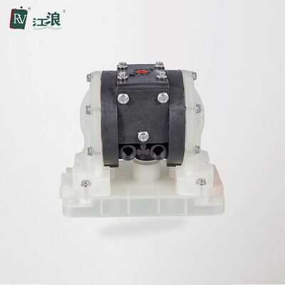 Bomba de diafragma neumática de PVDF de 1/4 de pulgada para productos químicos de ácido fuerte