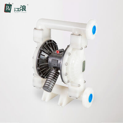 Bomba neumática de doble diafragma de PTFE PVDF con caudal de 570L/M para transferencia de productos químicos