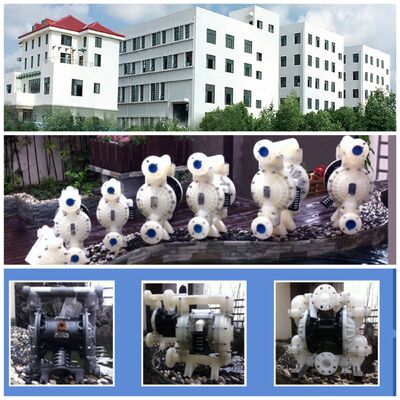 Doble refuerzo 3/8 pulgadas bomba de diafragma accionada por aire con 26,5 L/M de caudal