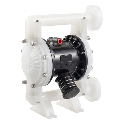 PVDF Shell Air Operated Double Diaphragm Pump con presión máxima de 120 psi y caudal máximo de 40 gpm para el tratamiento de aguas residuales