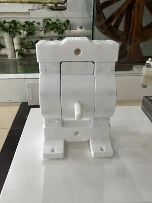 Bomba neumática de diafragma de material PTFE de baja presión personalizable para la industria química de aguas residuales