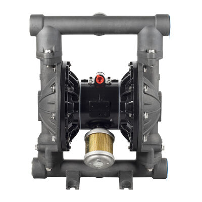 Bomba de diafragma neumática de aluminio de 1-1/2 pulgadas con soporte personalizado OEM para transferencia de pintura