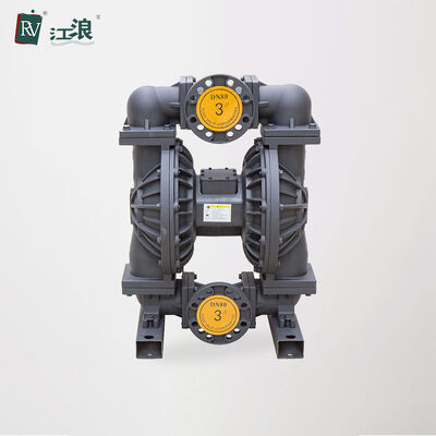 Bomba de diafragma neumática de aluminio de 3 pulgadas con caudal de 1022 L/M para tratamiento de aguas residuales