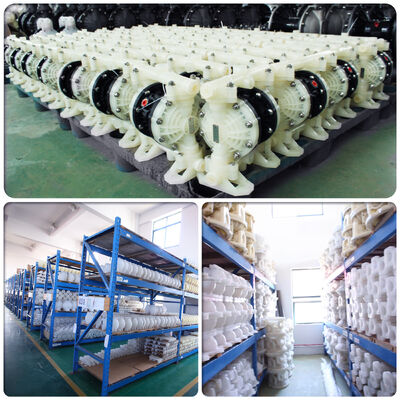 Nueva bomba neumática de diafragma con caudal de 340 l/m y 1 año de garantía para uso industrial