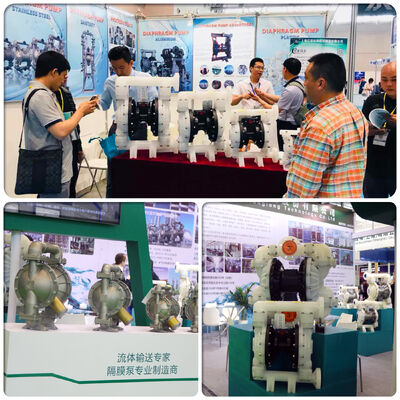 Bomba de diafragma neumática de aluminio con caudal de 57 L/M para aplicaciones industriales