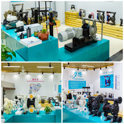 Bomba de diafragma de aluminio accionada por aire con caudal de 57L/M para tratamiento de agua