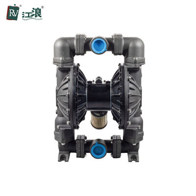 Bomba neumática de doble diafragma de aluminio de 2" 120 Psi de alto flujo para mecanizado y tratamiento de aguas residuales