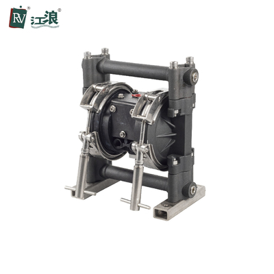 3/8" bomba de diafragma de aluminio resistente al cambio de aceite a sustancias químicas 26,5 L/min