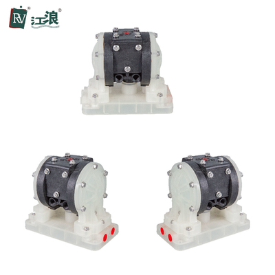 1/4" bomba de diafragma de PVDF para el ácido resistente químico mini