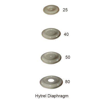 1 pulgada membrana de Hytrel del reemplazo del diafragma de la bomba de aire de 2 pulgadas